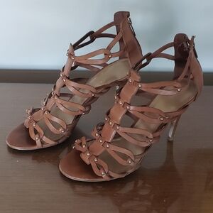Ivanka Trump ‘Mallorie’ Leather Gladiator Heels